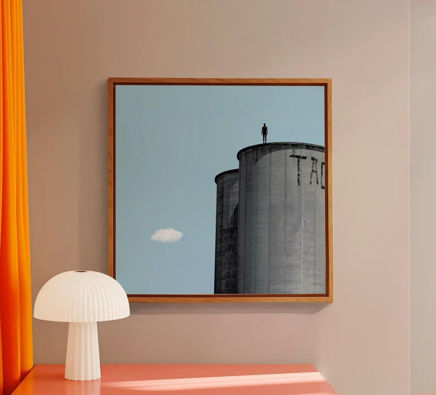 The Man plexiglass da Rafael Burato