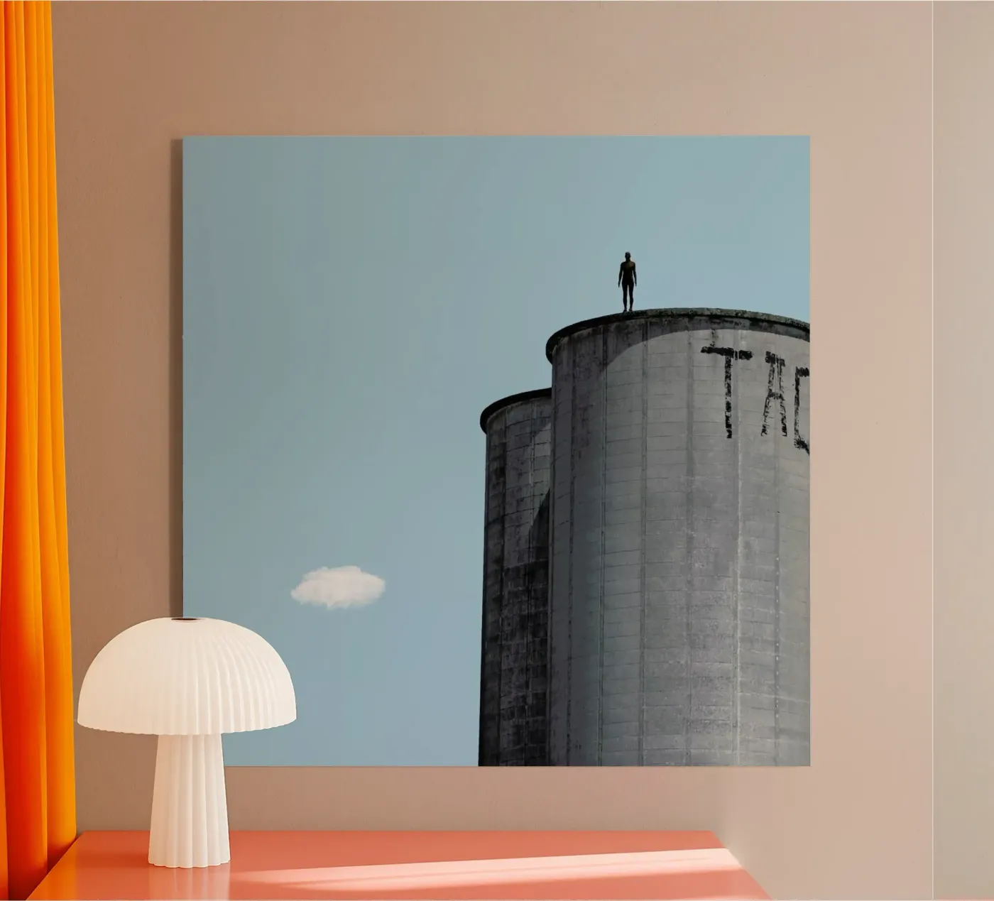 The Man plexiglass da Rafael Burato