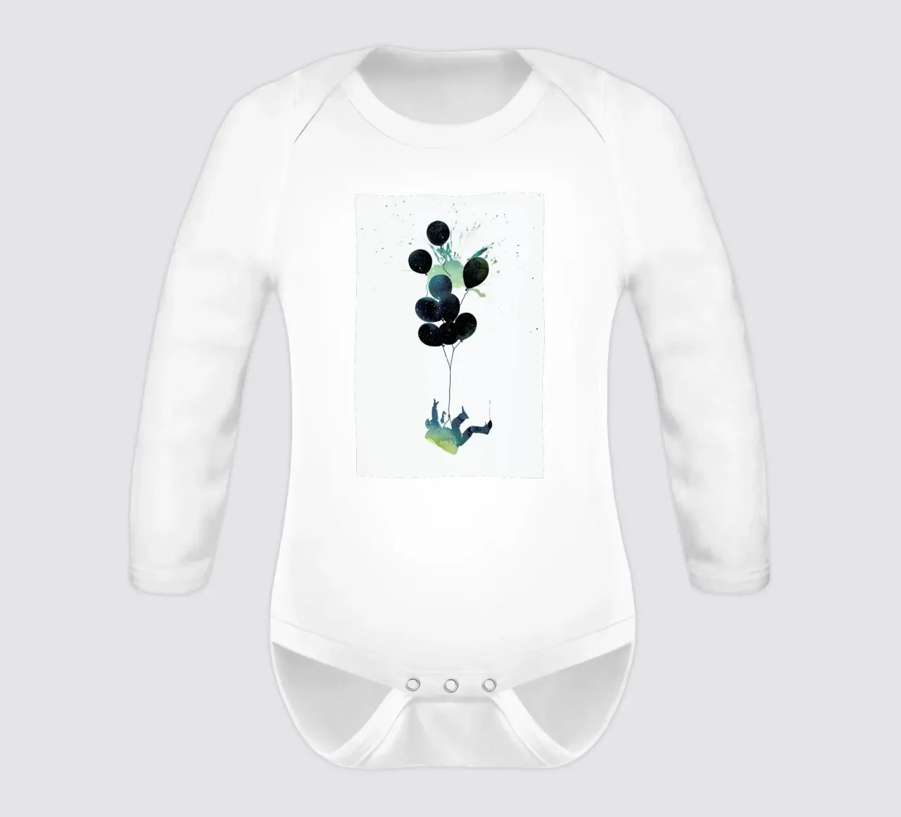 The Big Bang Theory long-sleeve baby romper by Róbert Farkas