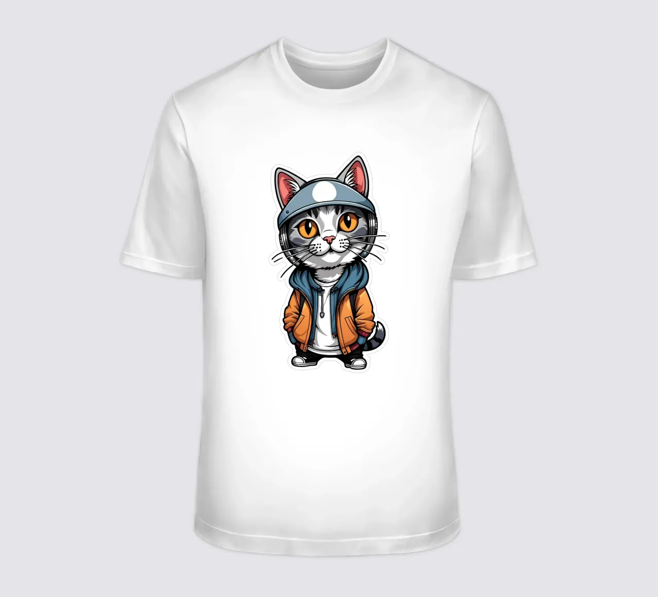 Gatto fresco, motivo 3 t-shirt da ZAMART - PopArt