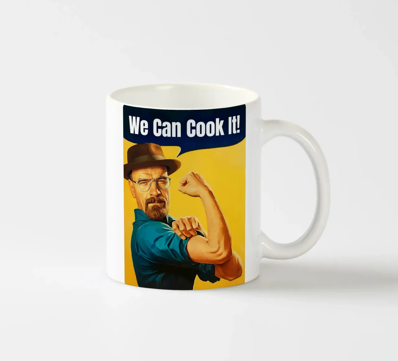 Customizable Walter White 'We Can Cook It!' Art tazza in ceramica da Lootprint