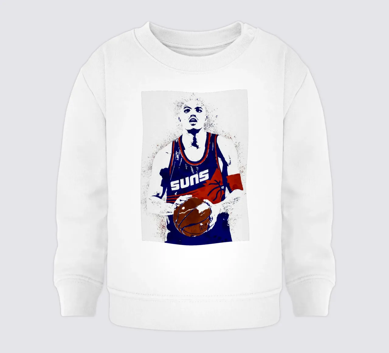 Charles Barkley Phoenix Suns 1 sudadera de bebé de tenten