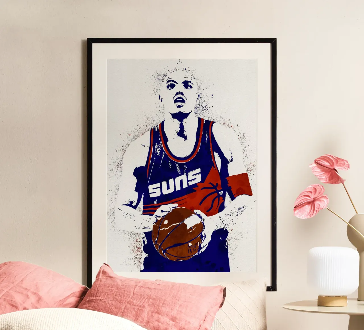 Charles Barkley Phoenix Suns 1 carta hahnemühle da tenten