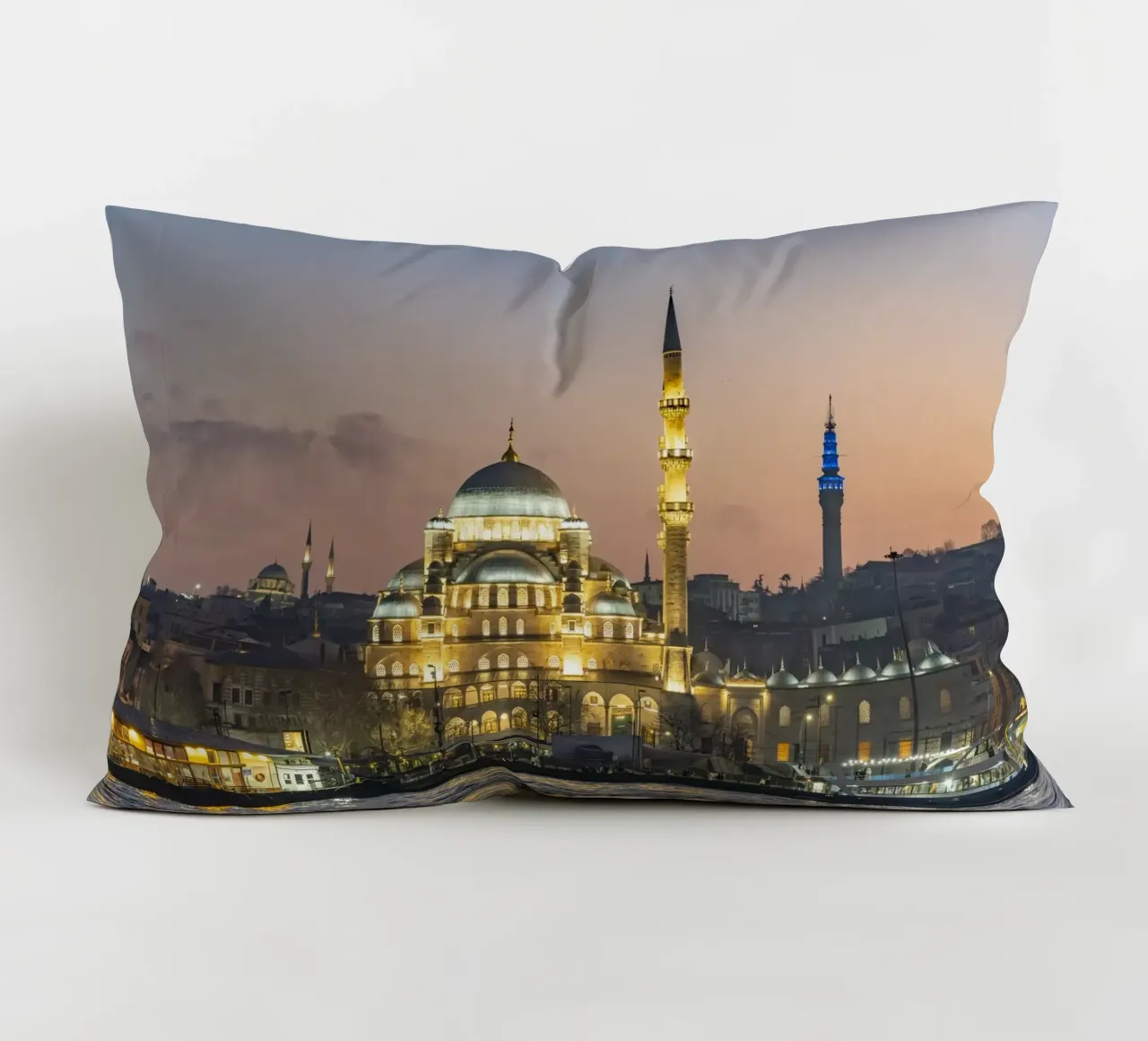 Neue Moschee Istanbul cuscino da Reisefotografie - Bilder aus aller Welt