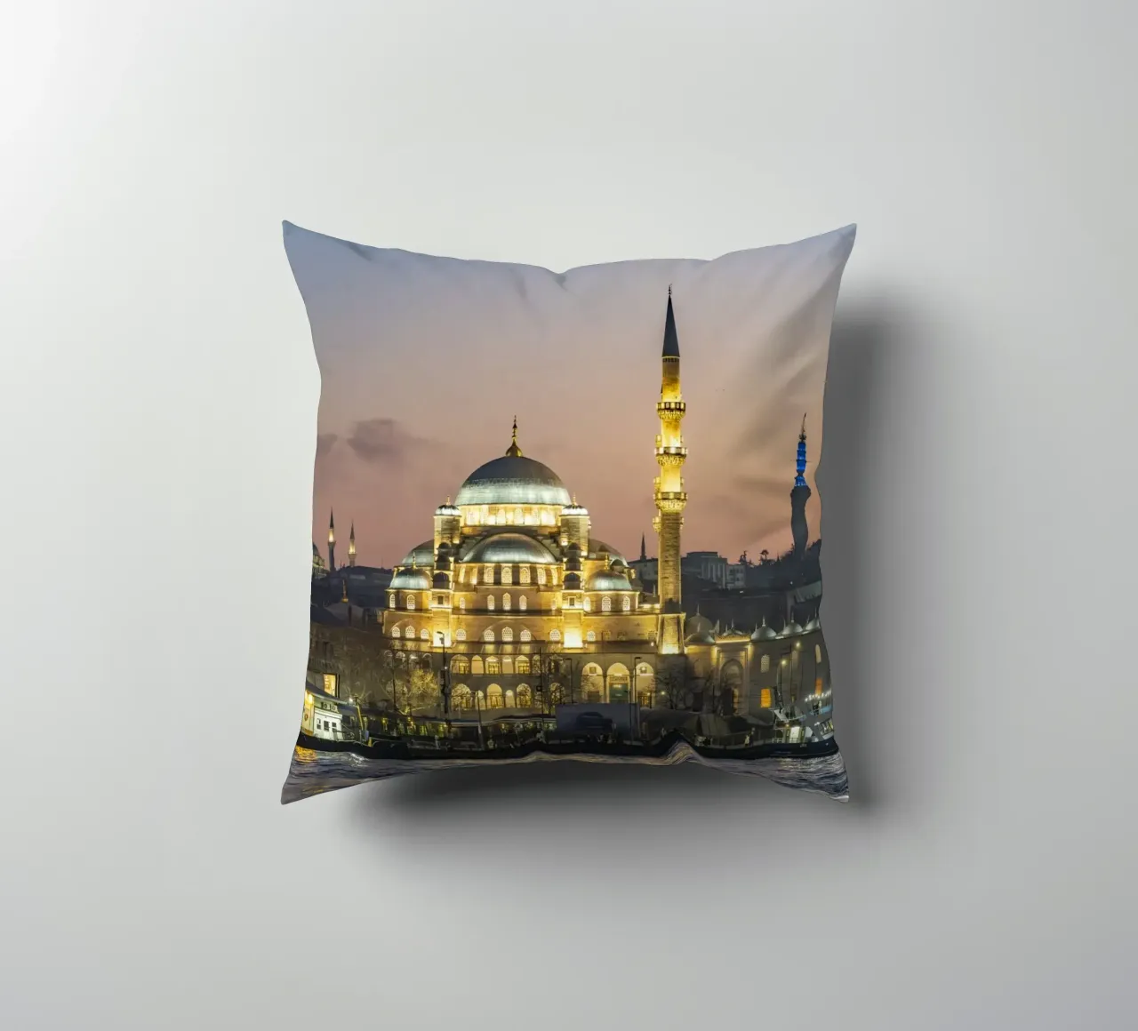 Neue Moschee Istanbul cuscino da Reisefotografie - Bilder aus aller Welt
