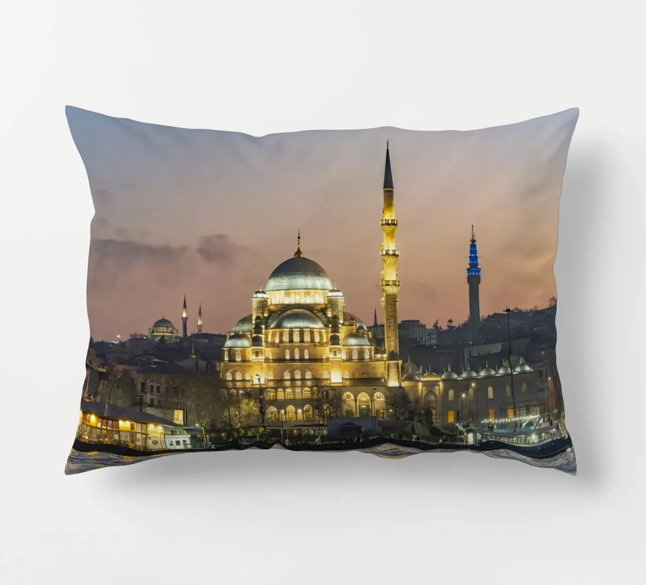 Neue Moschee Istanbul cuscino da Reisefotografie - Bilder aus aller Welt