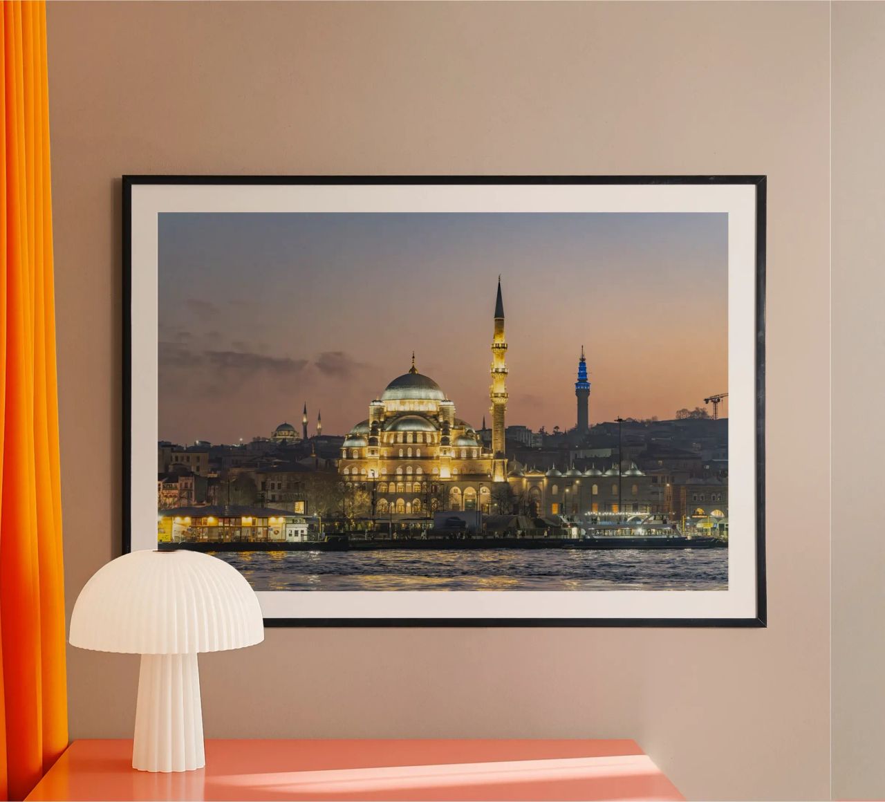 Neue Moschee Istanbul Poster von Reisefotografie - Bilder aus aller Welt