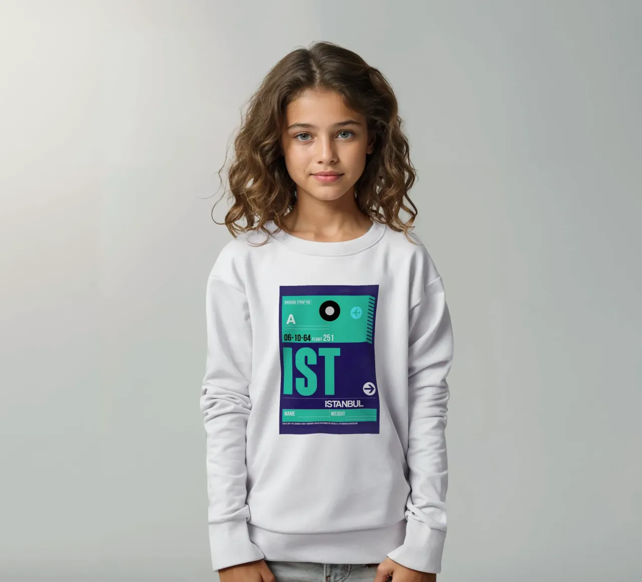 IST-Istanbul felpa bambino da Naxart