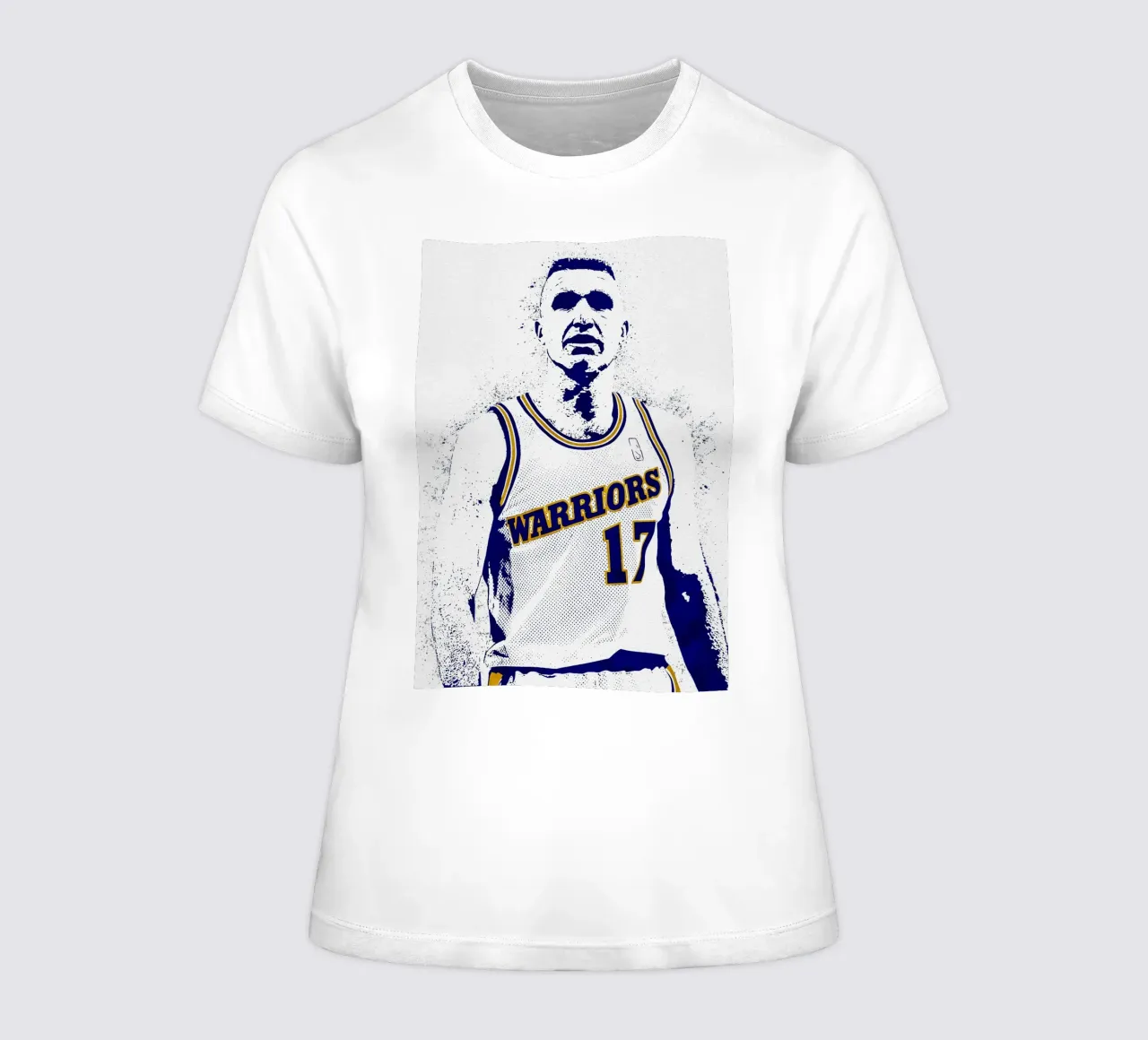 Chris Mullin Golden State Warriors women's fitted t-shirt by tenten