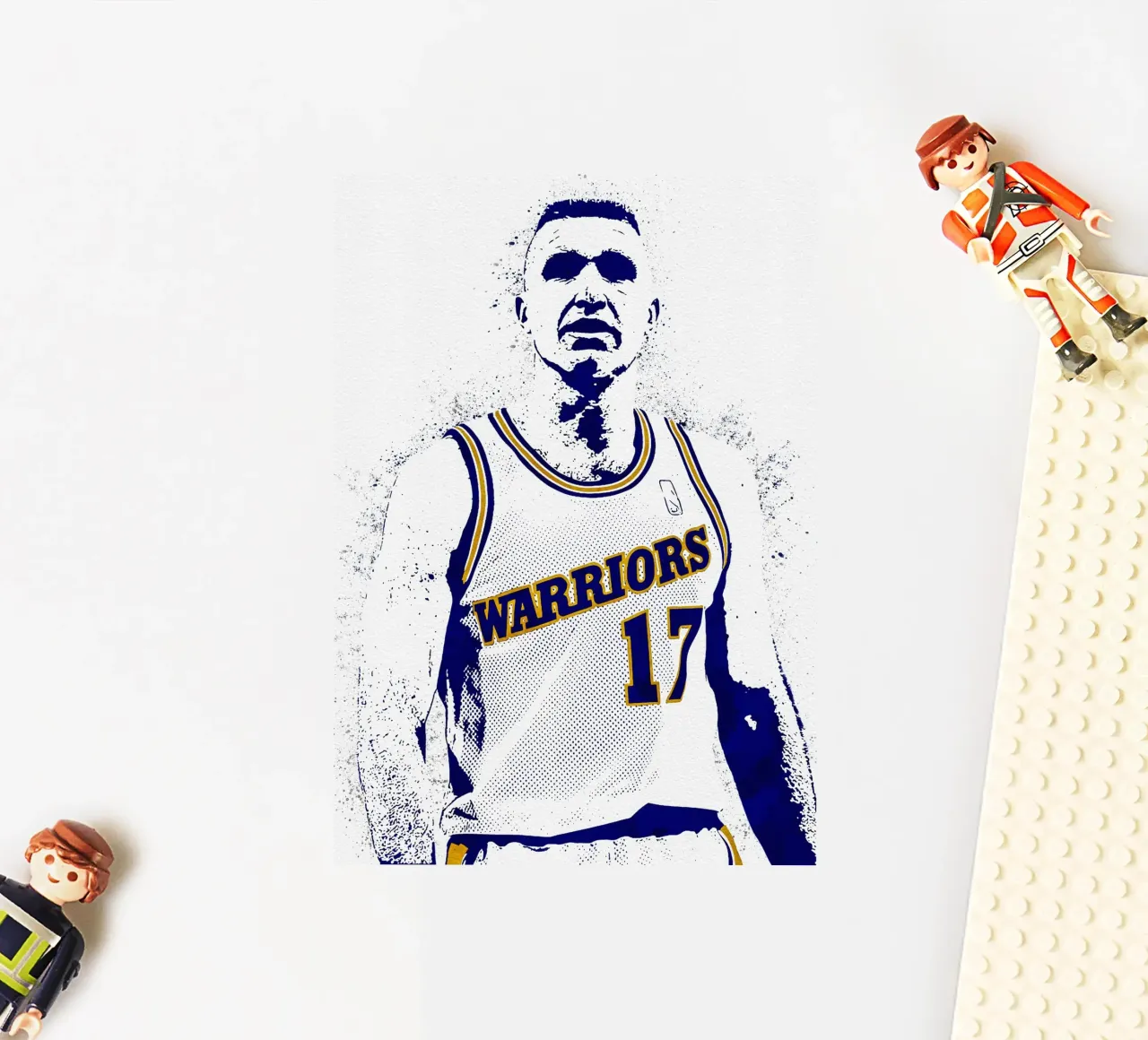 Chris Mullin Golden State Warriors sticker by tenten