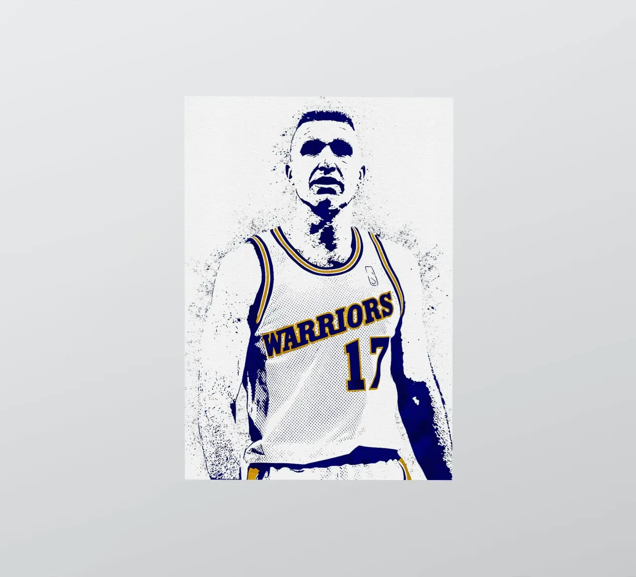 Chris Mullin Golden State Warriors sticker by tenten