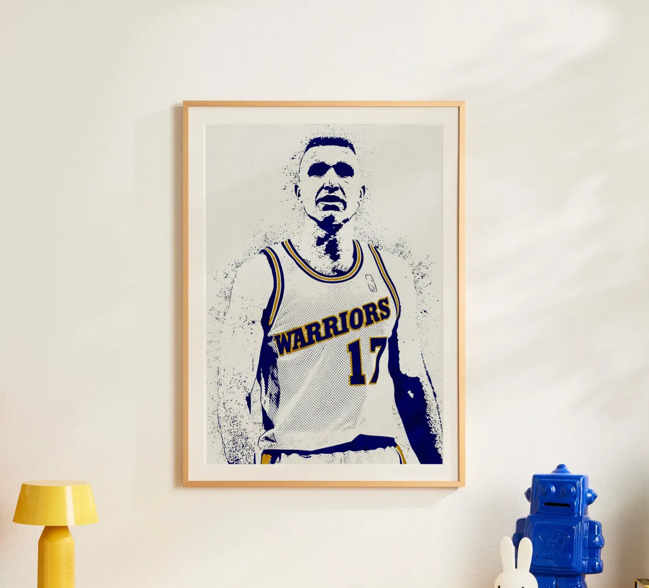 Chris Mullin Golden State Warriors carta hahnemühle da tenten