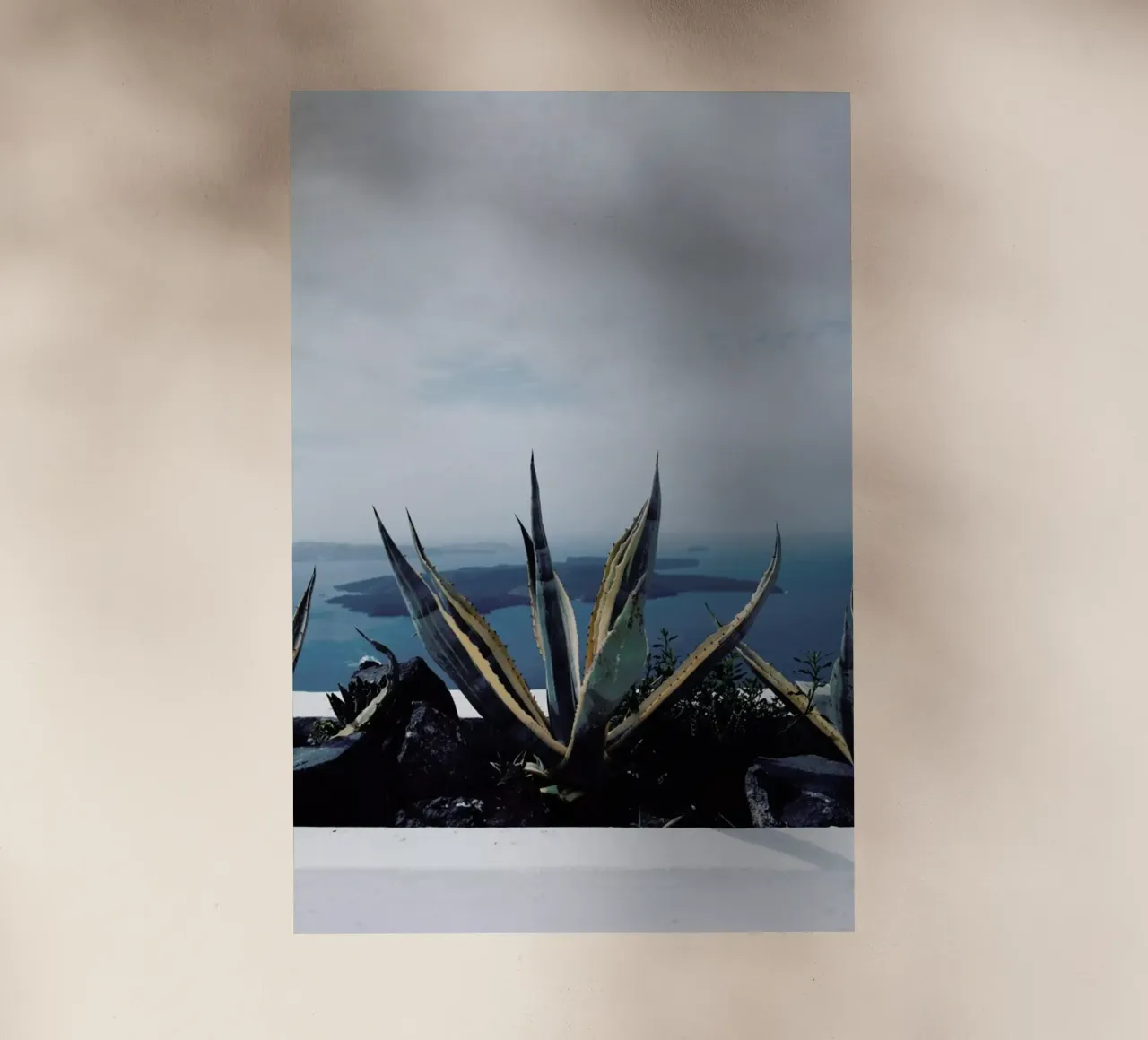 Santorini pellicola backlit da Sebastian Hilgetag