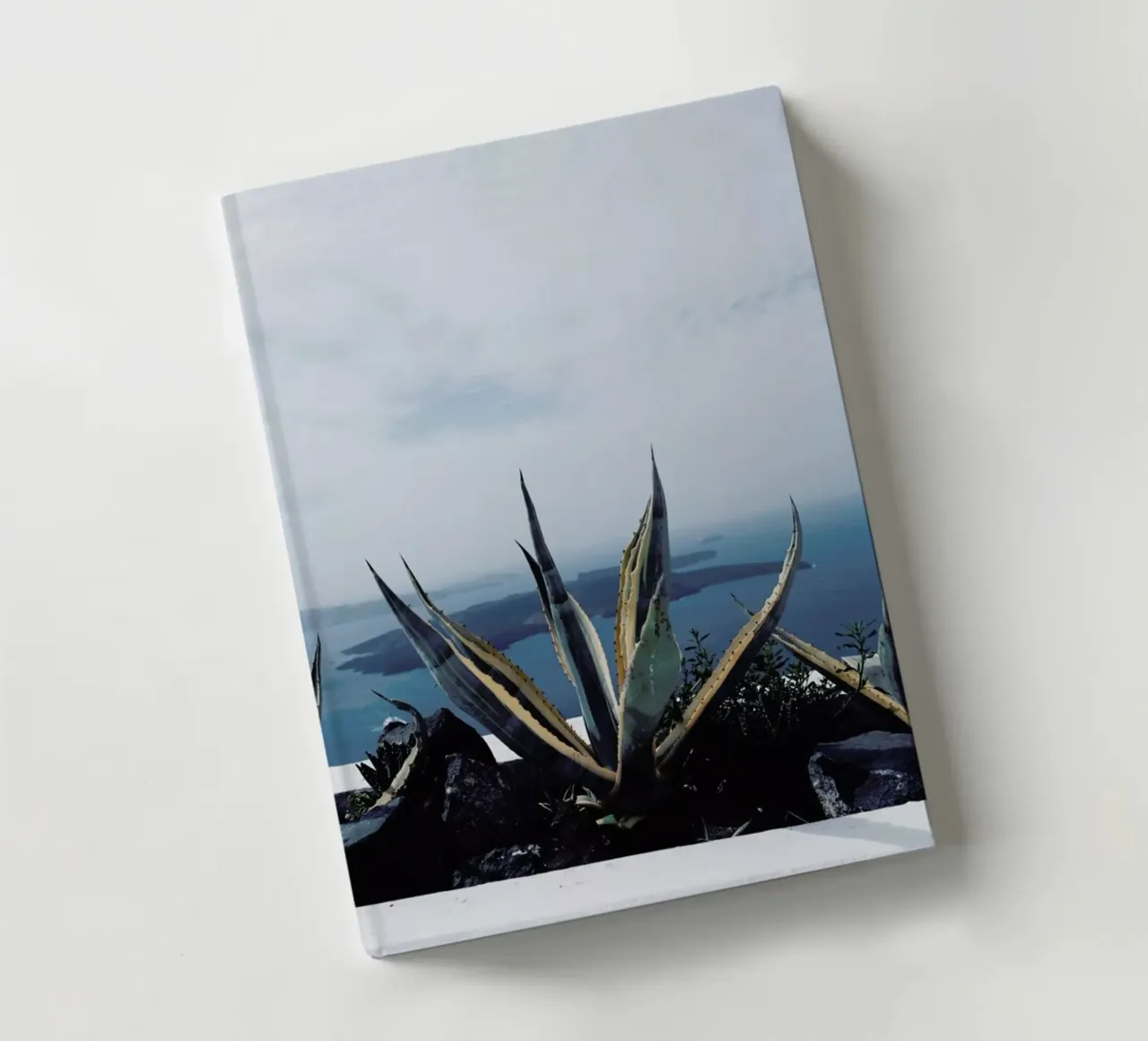 Santorini notebook by Sebastian Hilgetag