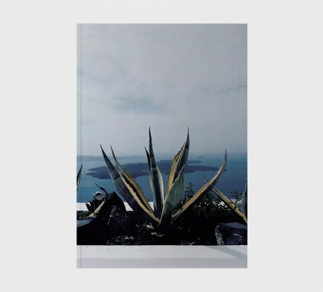 Santorini notebook by Sebastian Hilgetag