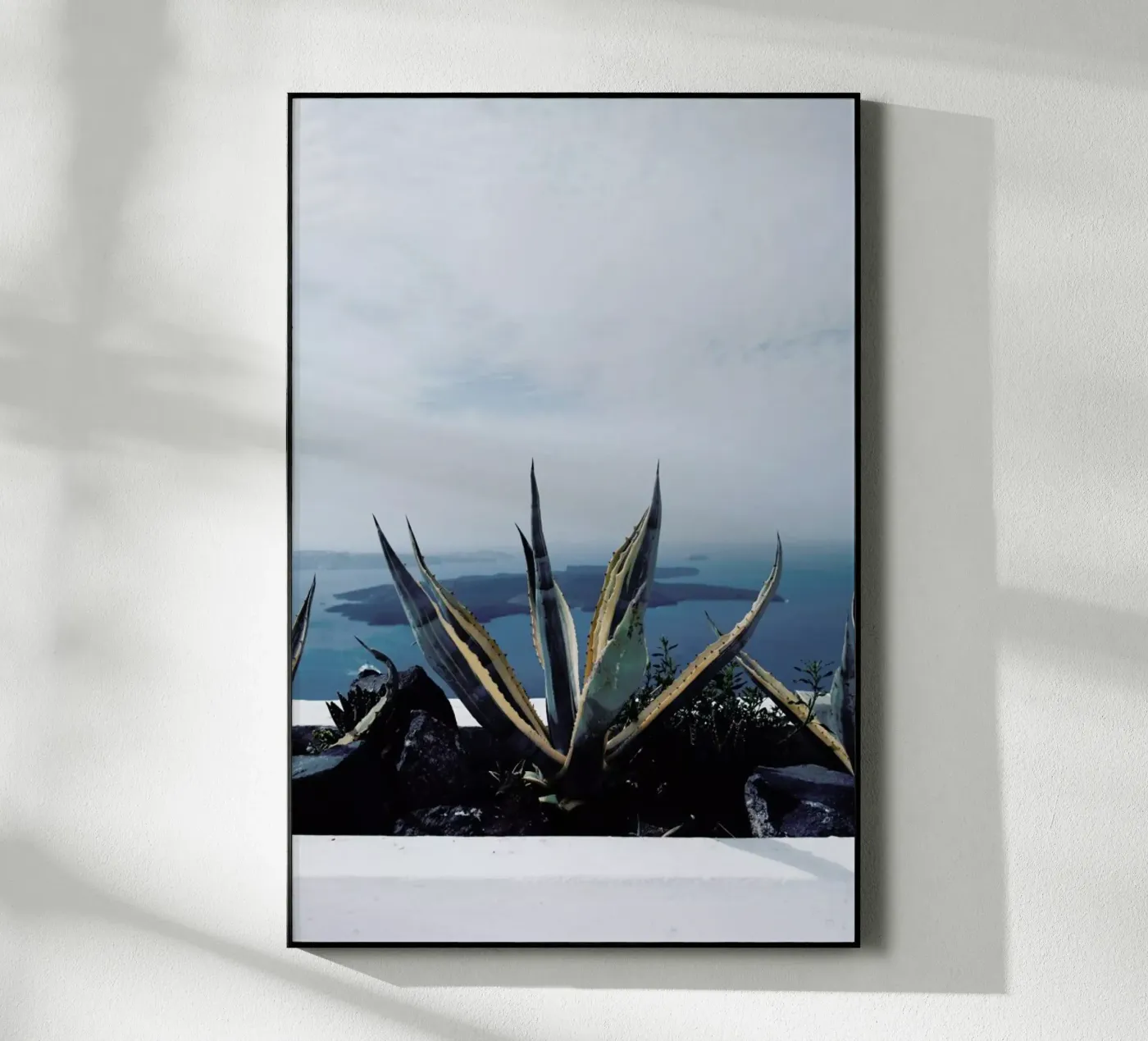 Santorini plexiglas de Sebastian Hilgetag