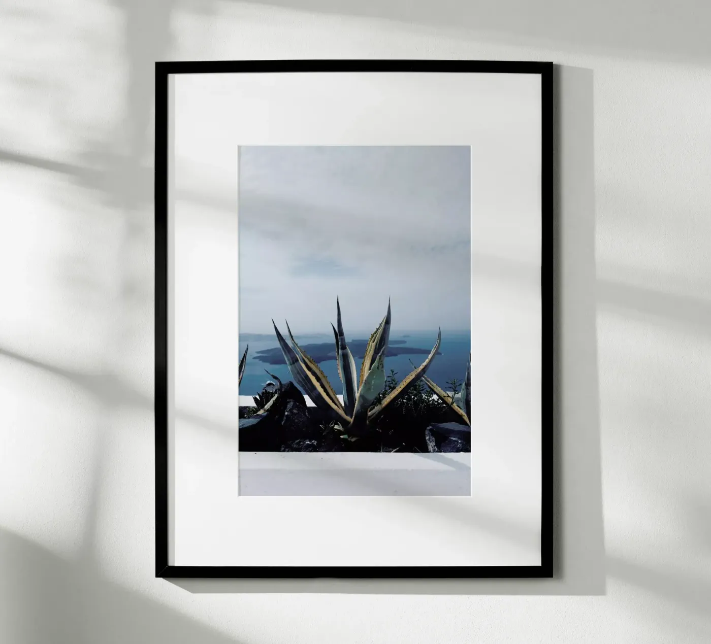 Santorini poster by Sebastian Hilgetag