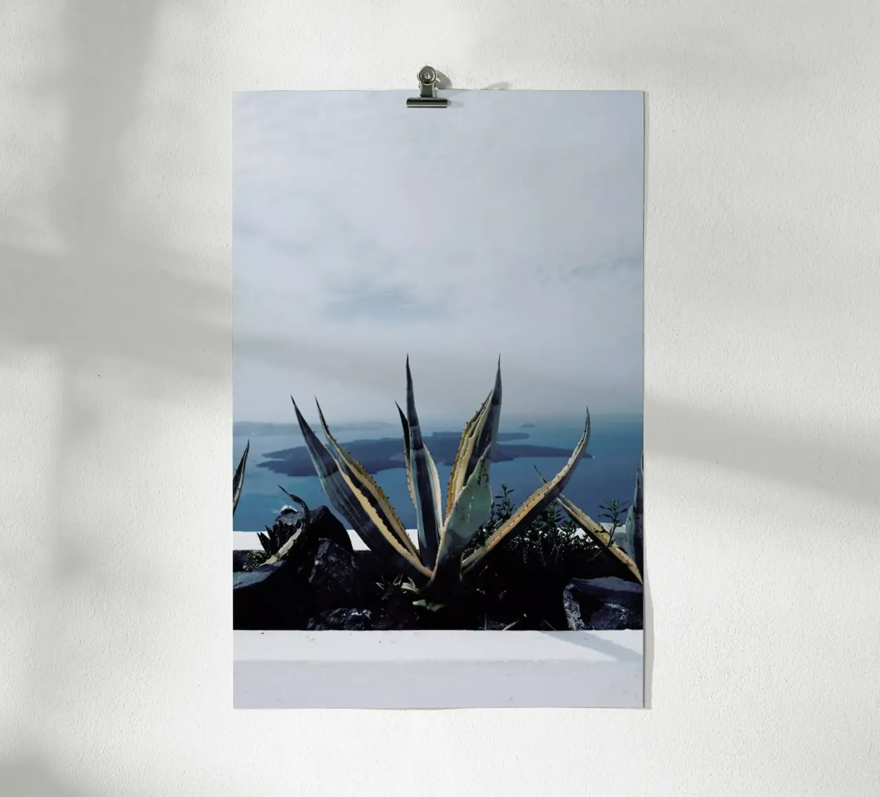 Santorini carta hahnemühle da Sebastian Hilgetag