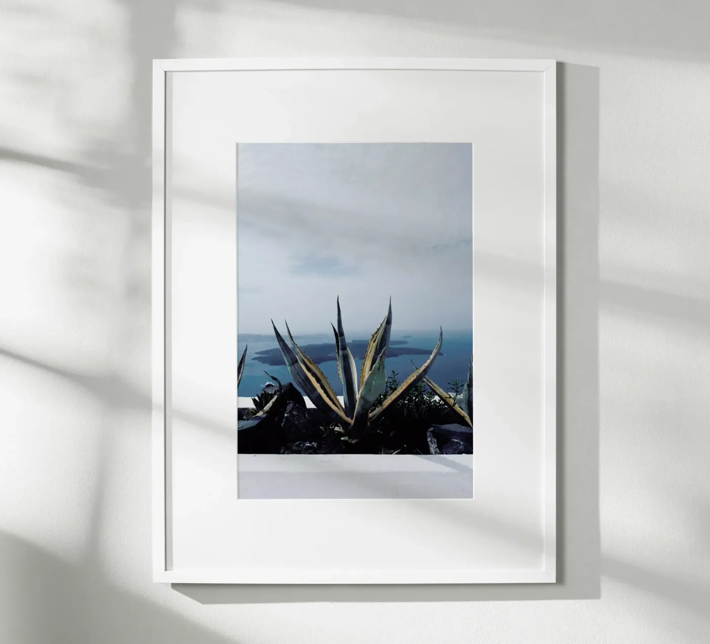 Santorini poster by Sebastian Hilgetag