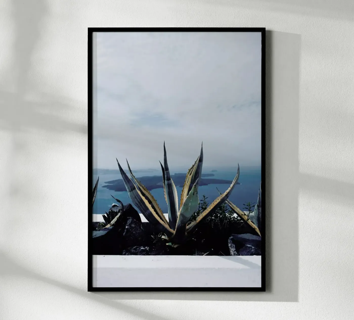 Santorini poster by Sebastian Hilgetag