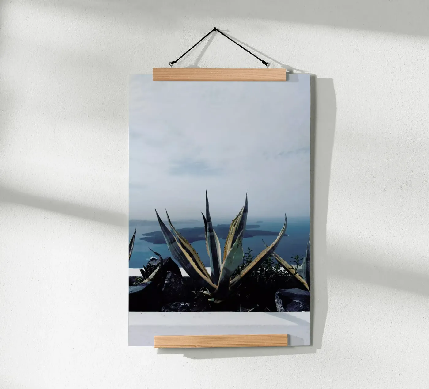 Santorini poster by Sebastian Hilgetag