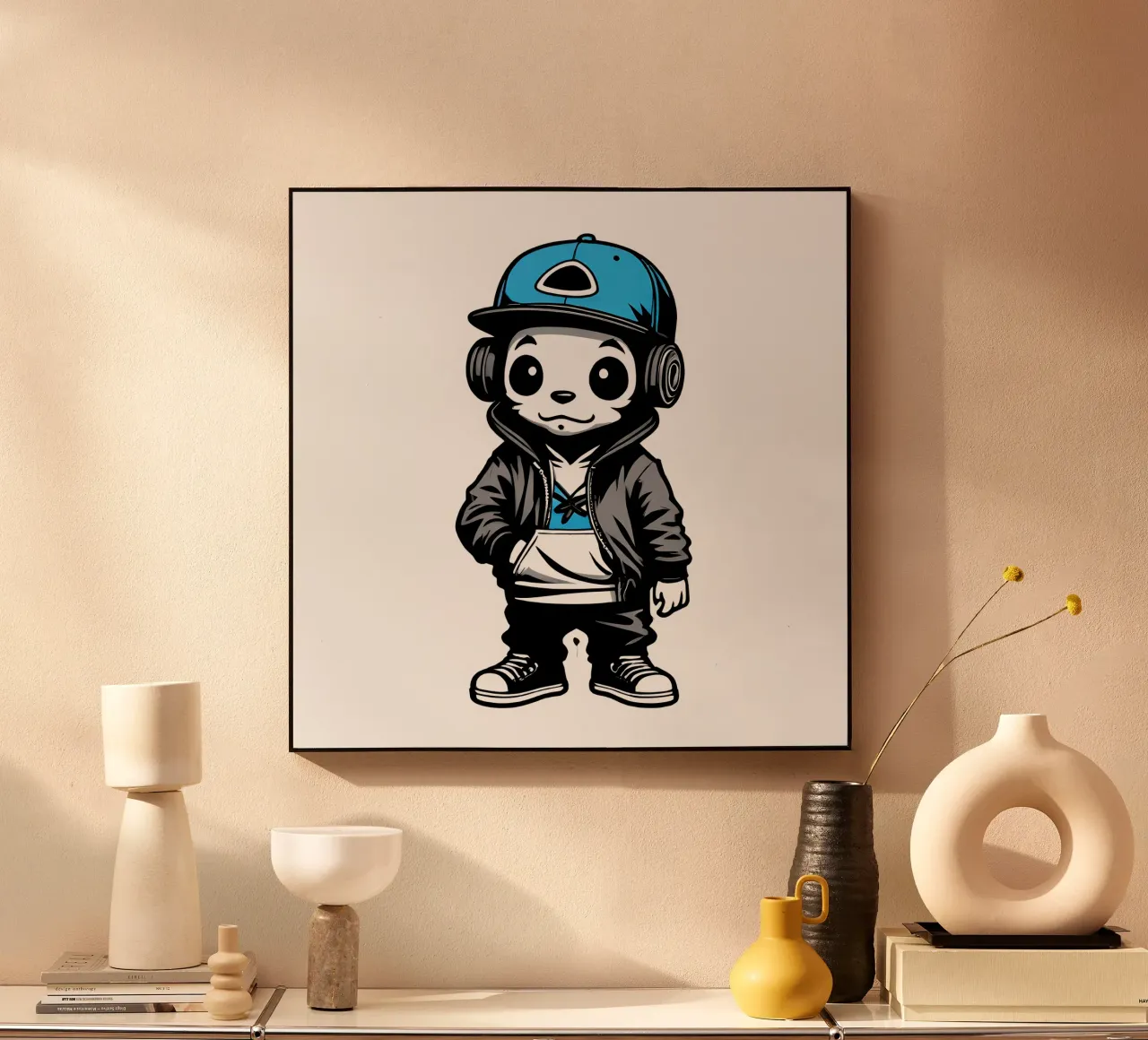 Hip Hop plexiglass da ZAMART - PopArt