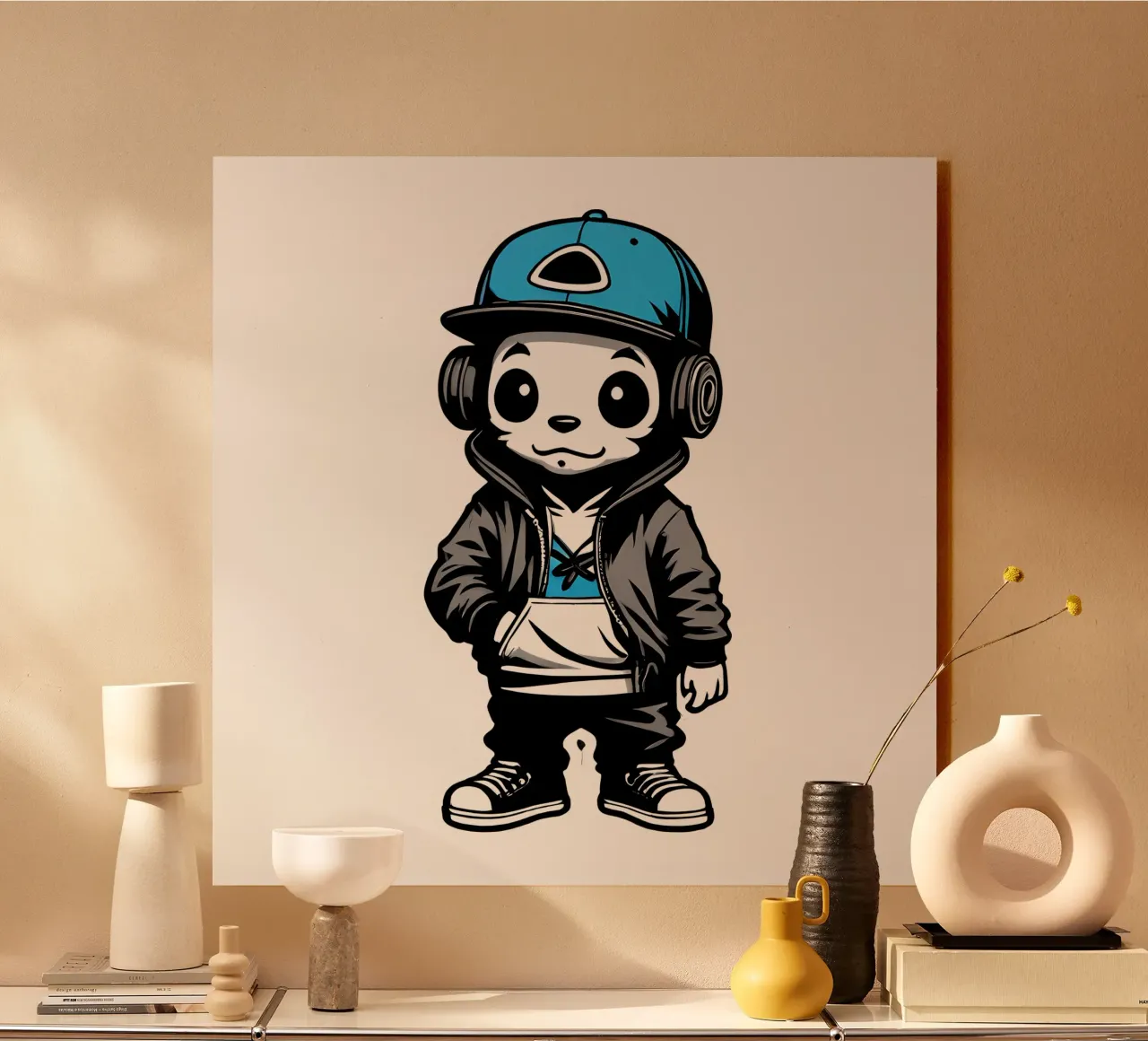 Hip Hop plexiglass da ZAMART - PopArt