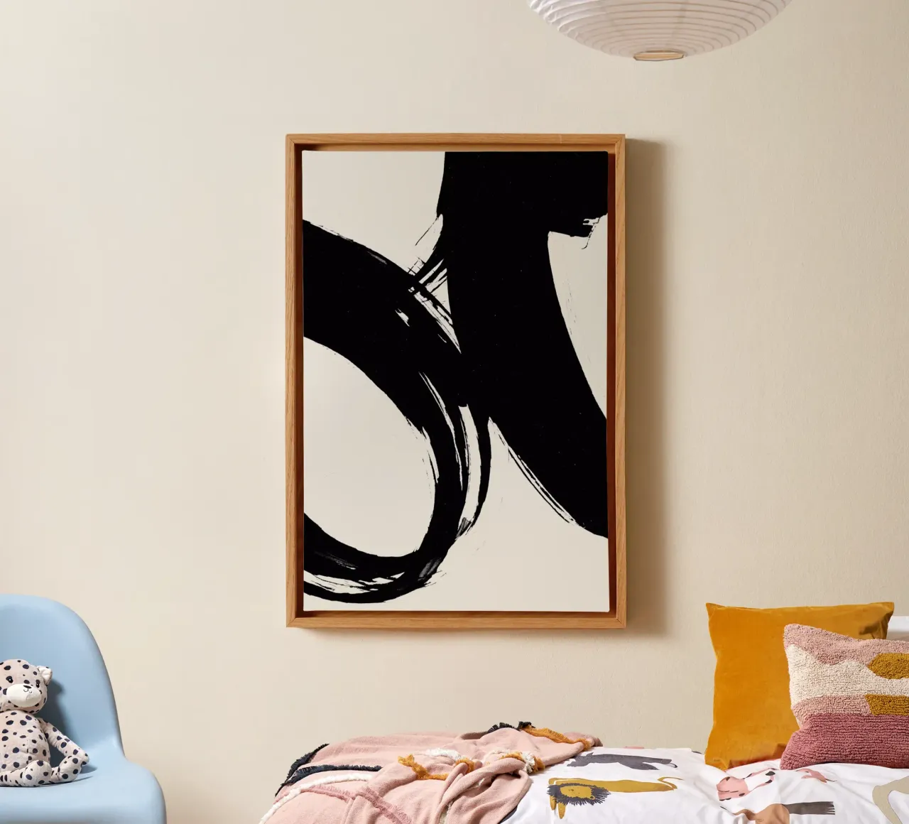 Dune canvas met Baklijst van STUDIO LEEMO