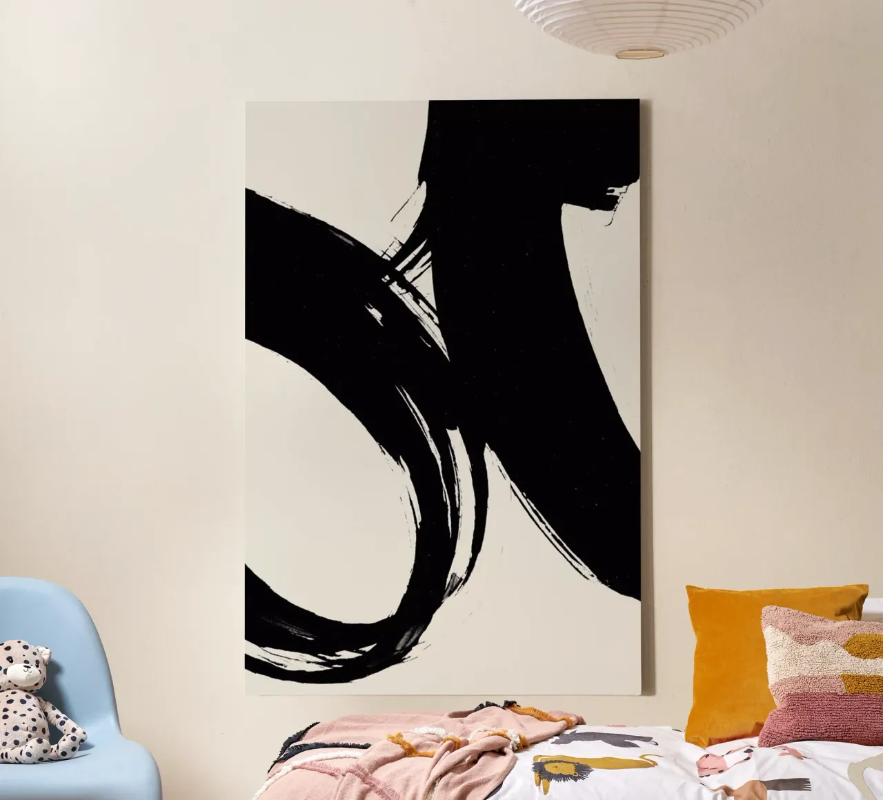 Dune canvas met Baklijst van STUDIO LEEMO