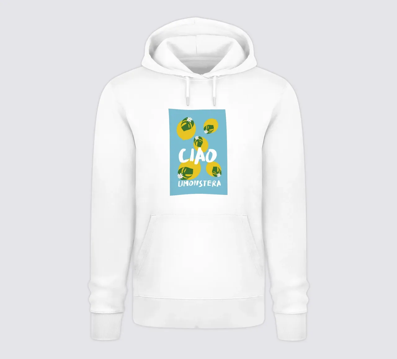 Ciao Limonstera felpa con cappuccio da pierosvisuals