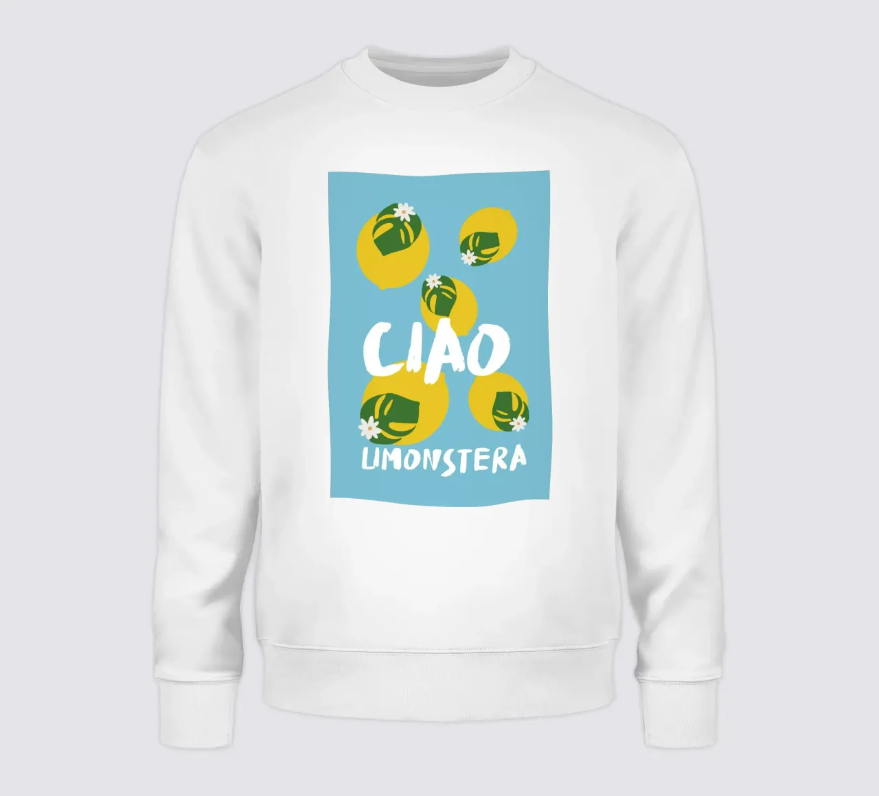 Ciao Limonstera felpa da pierosvisuals