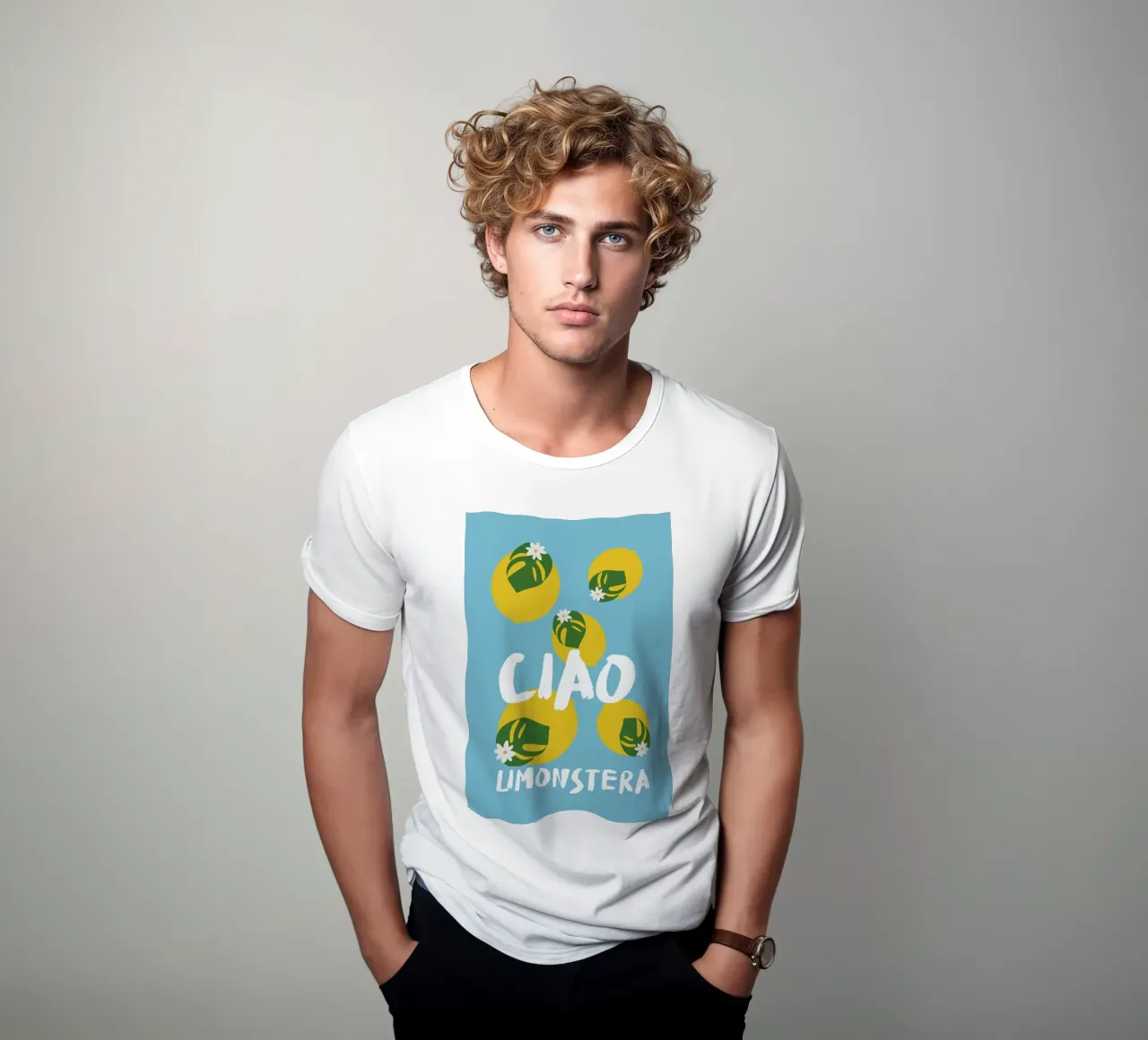 Ciao Limonstera t-shirt da pierosvisuals