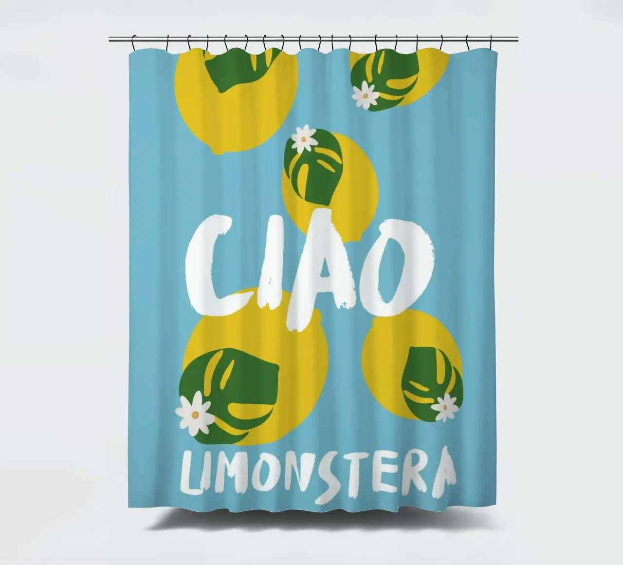 Ciao Limonstera tenda da doccia da pierosvisuals