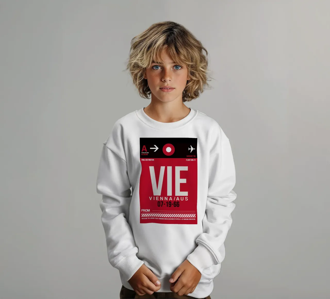 VIE-Wien felpa bambino da Naxart
