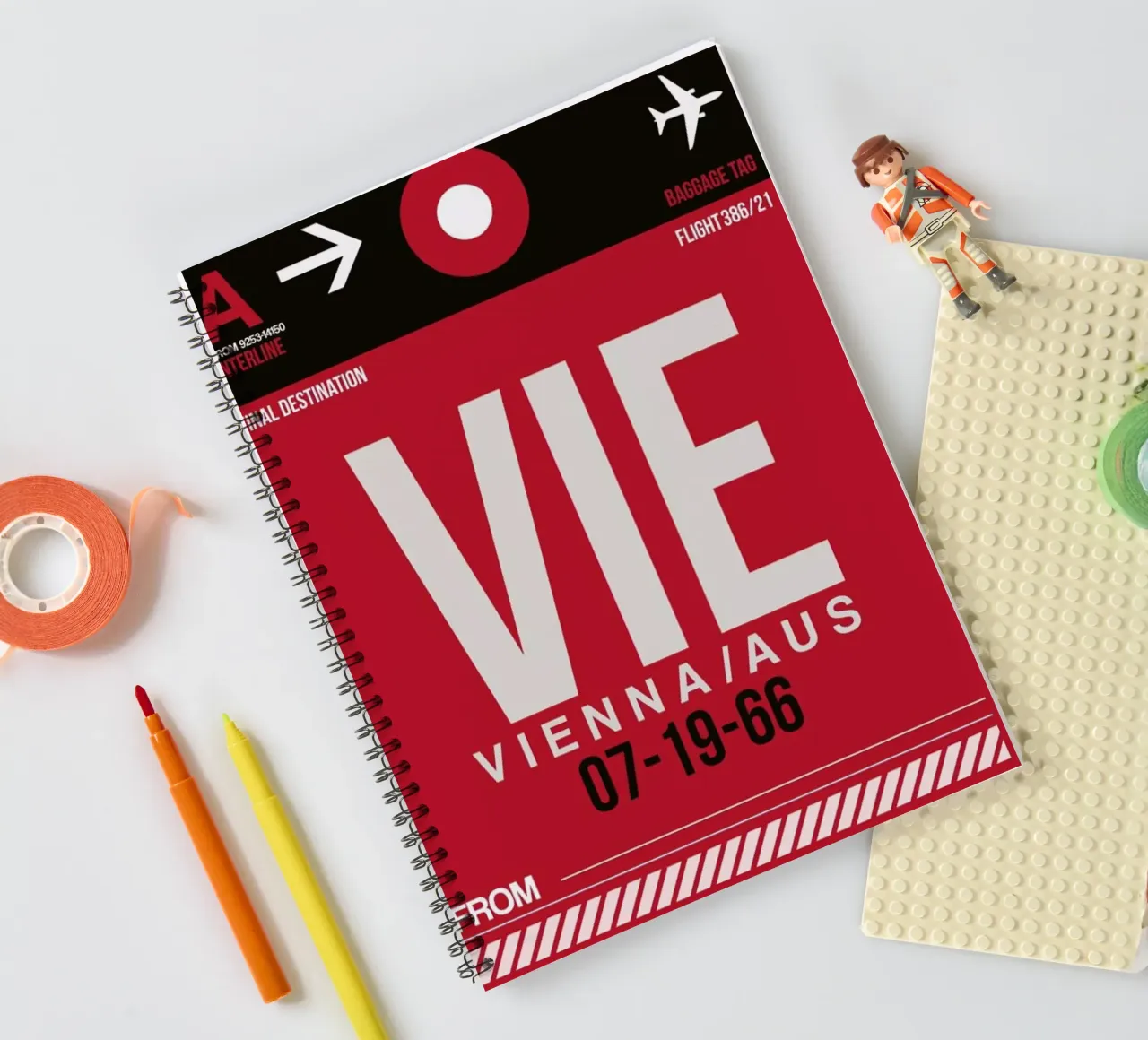VIE-Wien spiral notebook by Naxart
