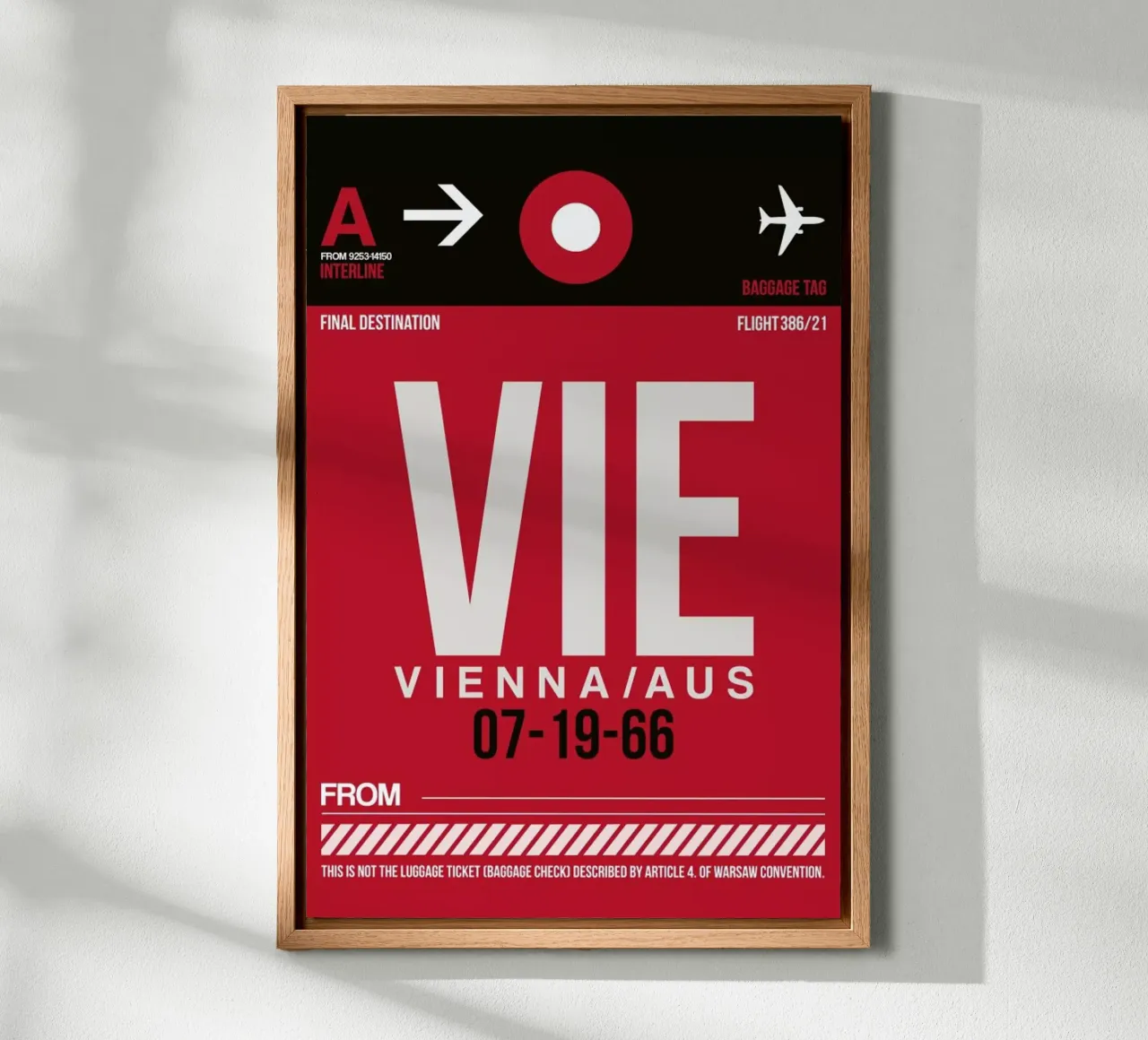 VIE-Wien canvas by Naxart