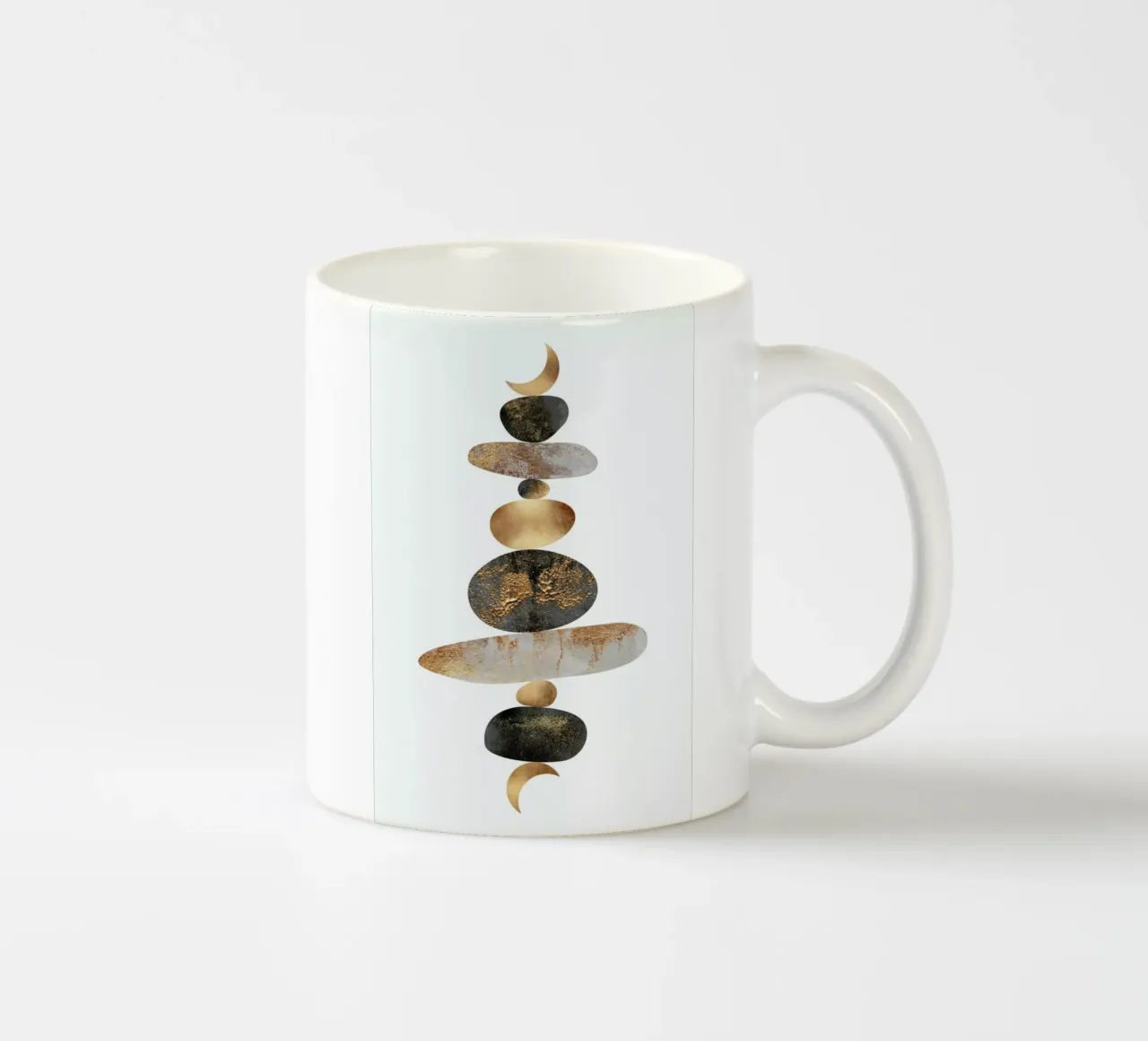 Moon Balance tazza in ceramica da Elisabeth Fredriksson