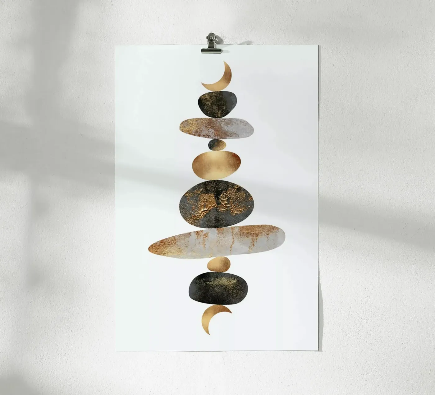 Moon Balance poster by Elisabeth Fredriksson