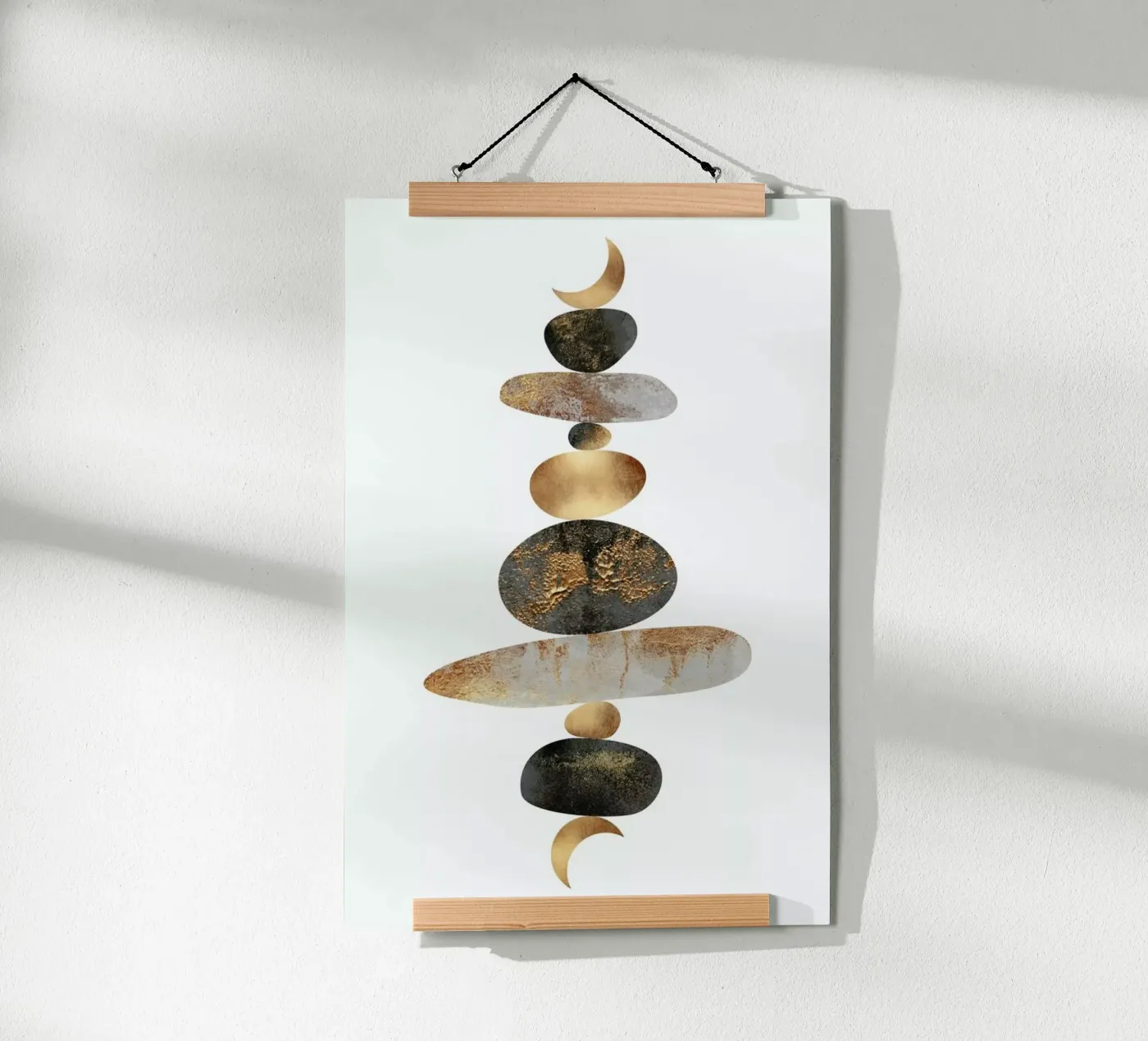 Moon Balance poster by Elisabeth Fredriksson