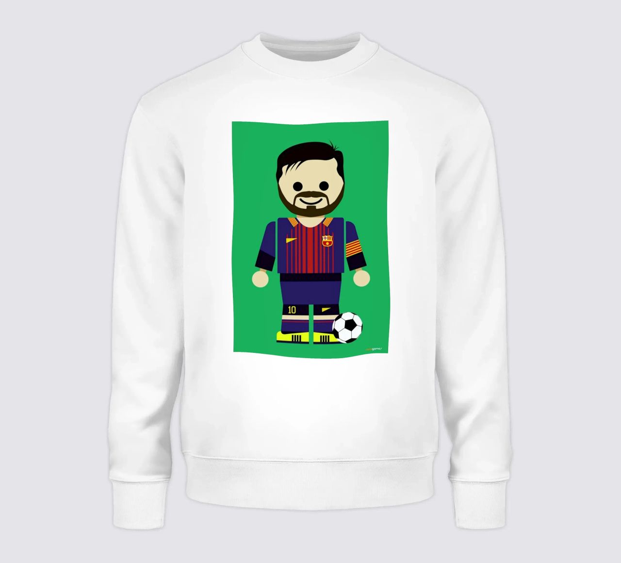 Messi Toy felpa da Rafa Gomes