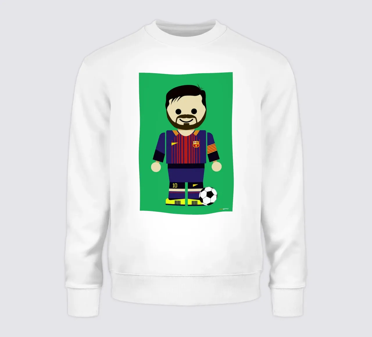 Messi Toy sudadera de Rafa Gomes