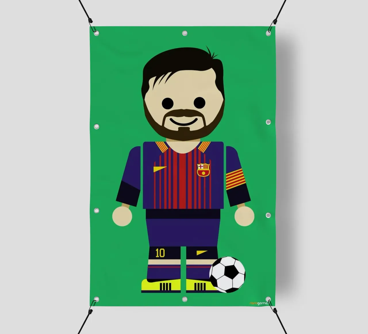 Messi Toy telo in pvc da Rafa Gomes