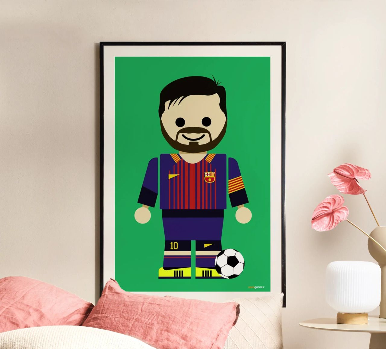 Messi Toy poster van Rafa Gomes