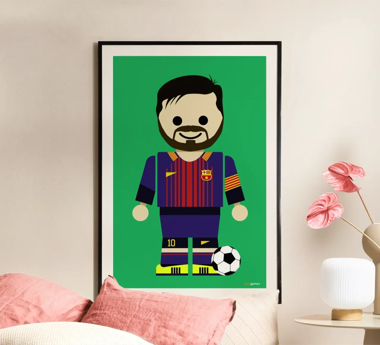 Messi Toy poster da Rafa Gomes