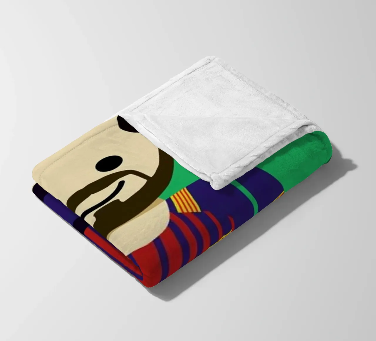 Messi Toy coperta in pile da Rafa Gomes