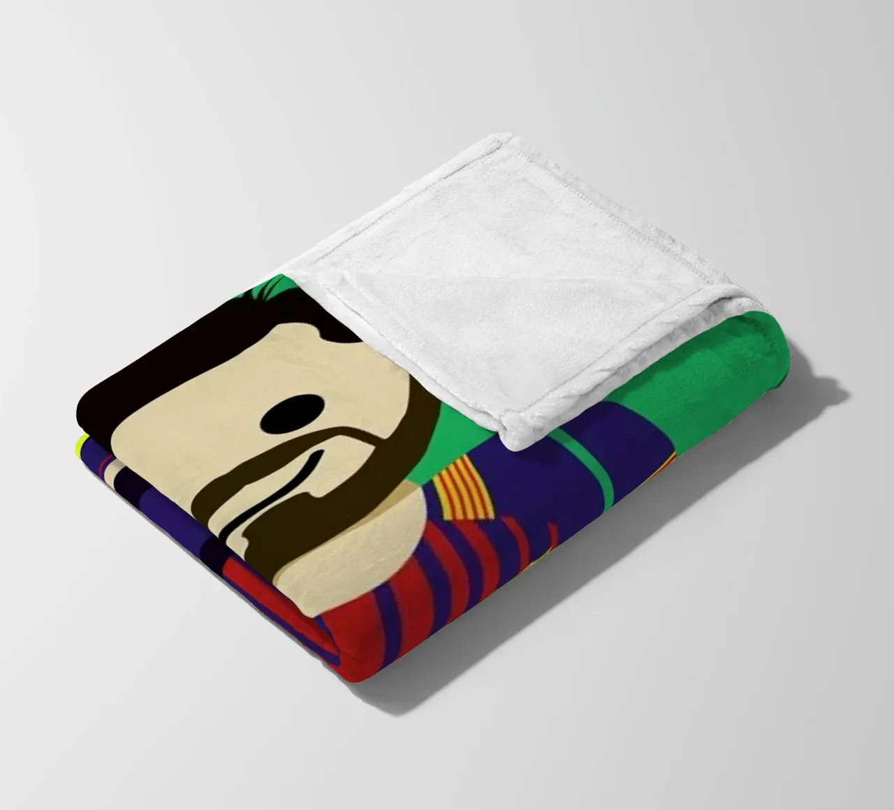 Messi Toy coperta in pile da Rafa Gomes