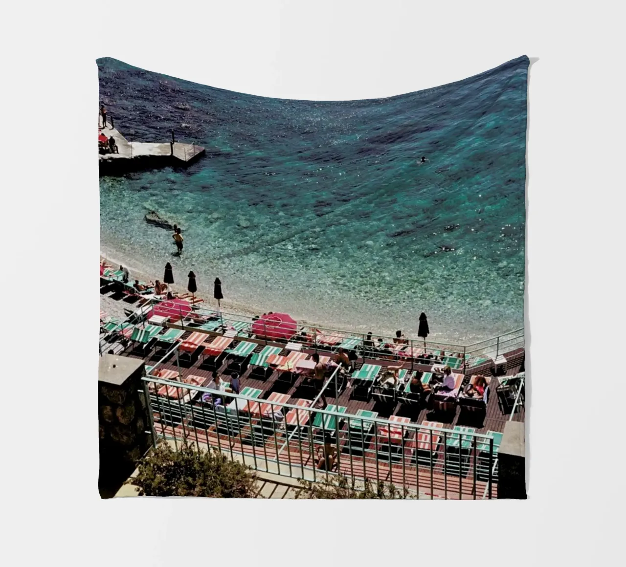 Amalfi fleece blanket by NET Talents GmbH