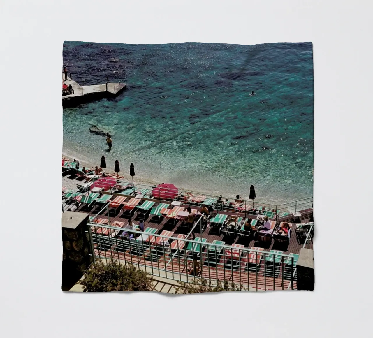 Amalfi fleece blanket by NET Talents GmbH