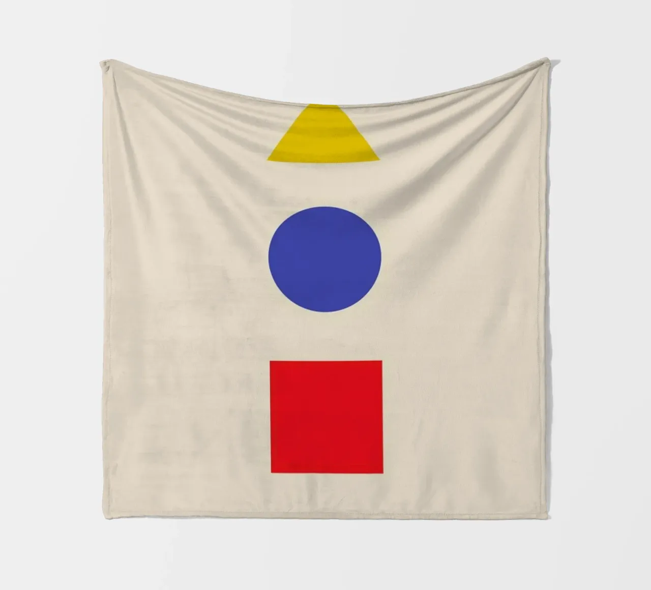 Primary Polygons Fleecedecke von Studio One