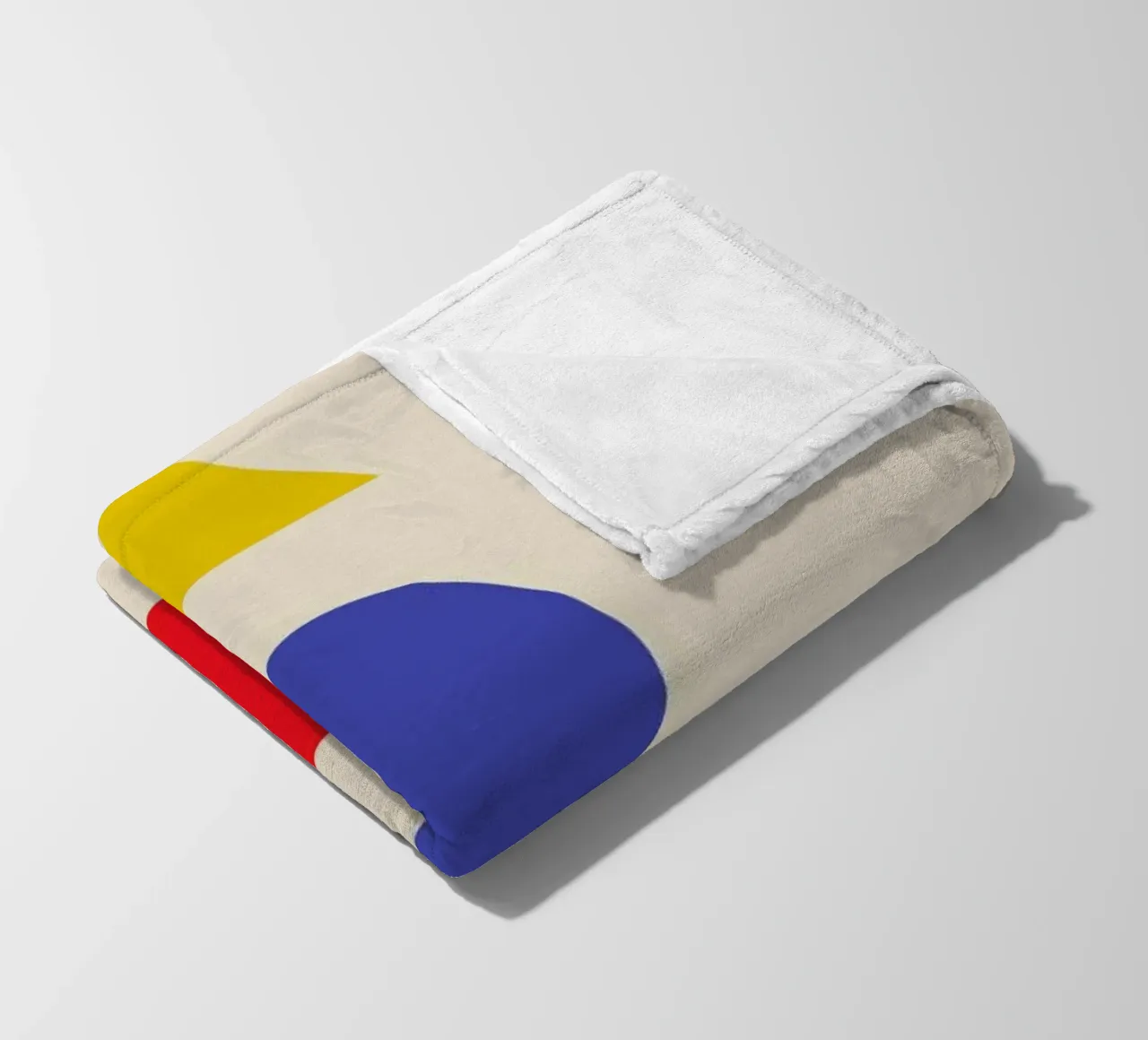 Primary Polygons Fleecedecke von Studio One